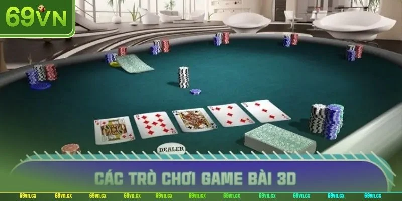 GAME 3D Game 3D là vua trò chơi tại nhà cái 69VN hiện nay.